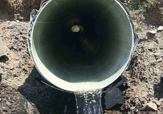 Cured-Sewer-Pipeline